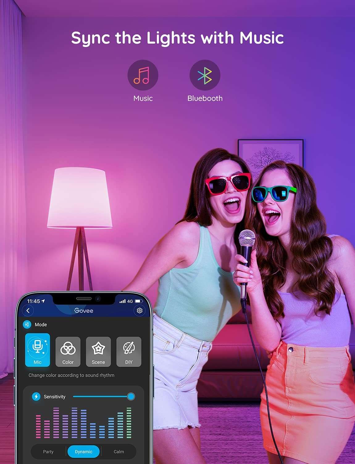 Govee Smart Light Bulbs, WiFi & Bluetooth LED Bulbs, RGBWW Color Changing, Works with Alexa & Google Assistant, 4 Pack - Quality Prime Hub
