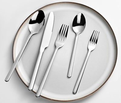 KINGSTONE Silverware Set, 20 Piece Stainless Steel Flatware for 4, Mirror Polished, Dishwasher Safe - Quality Prime Hub