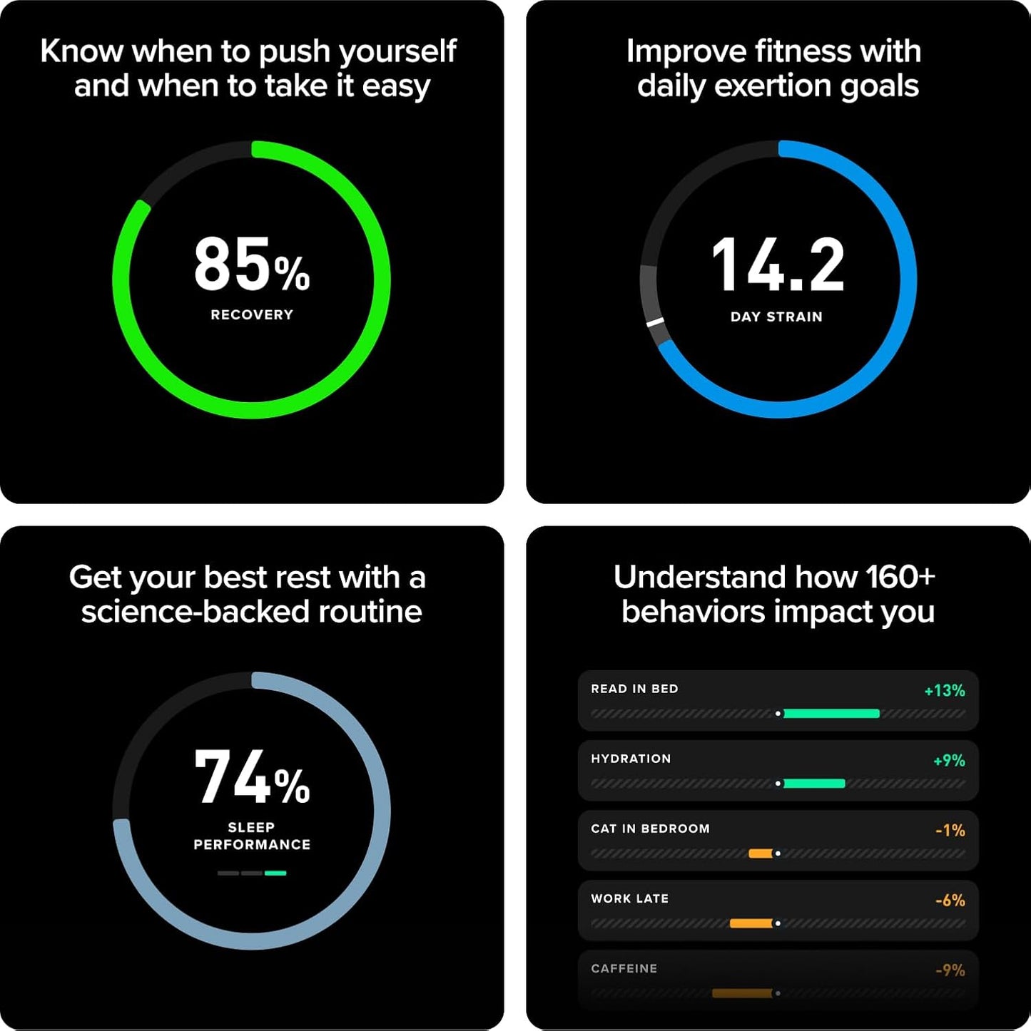 WHOOP 5.0 Health & Fitness Wearable with 12-Month Membership – 24/7 Activity Tracker - Quality Prime Hub