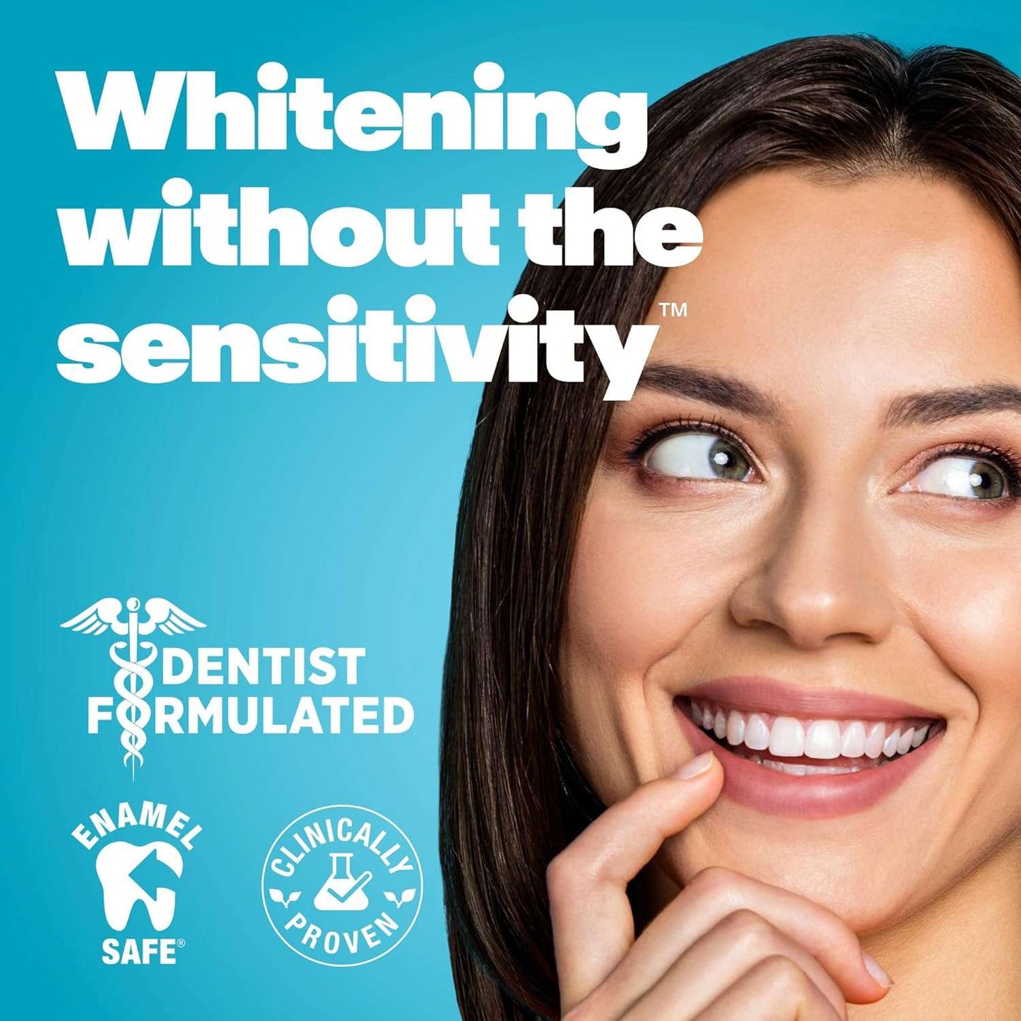 Lumineux Teeth Whitening Strips – 21 Treatments, Peroxide-Free, Enamel Safe, Sensitivity-Free