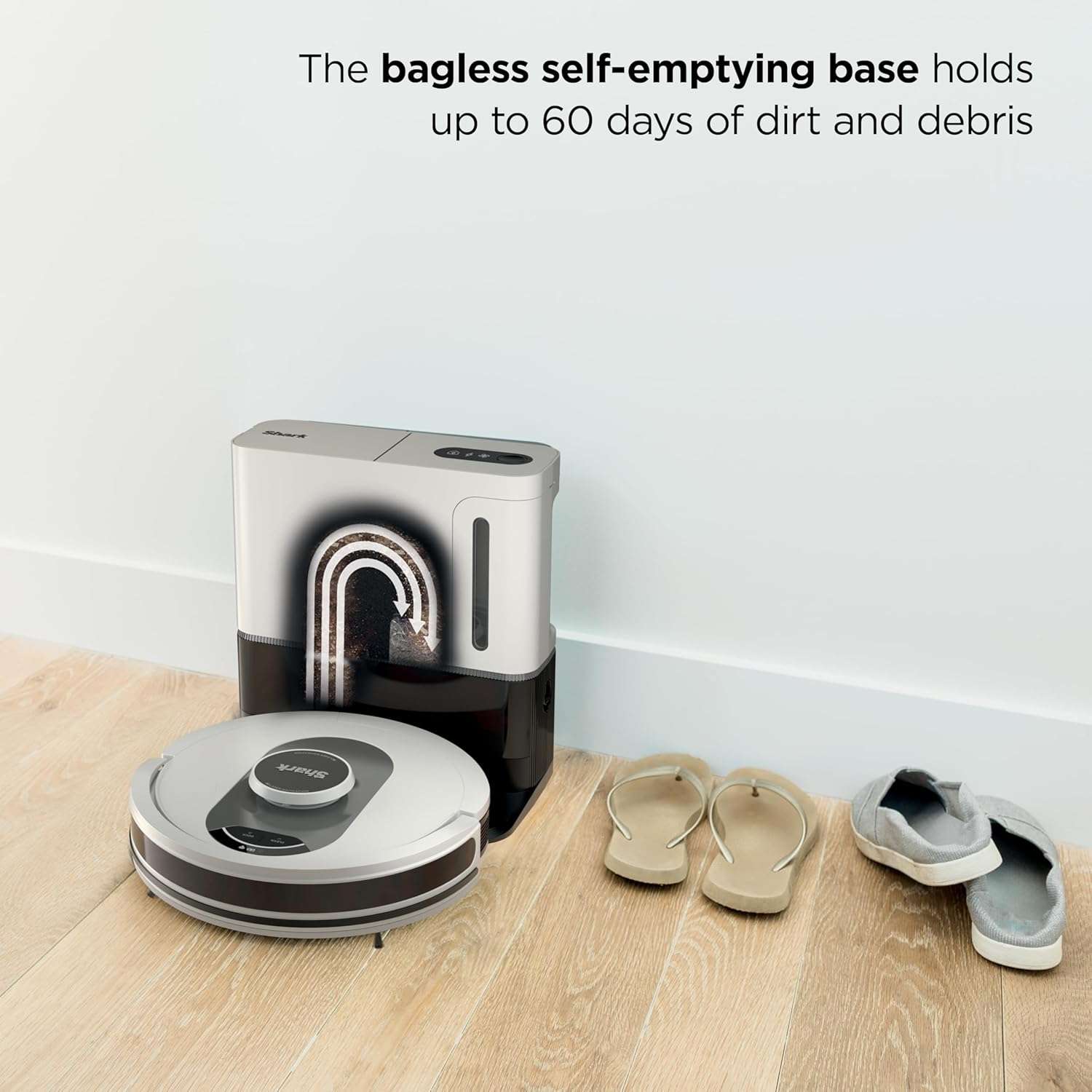 Shark AI Ultra Robot Vacuum with Voice Control, Home Mapping, XL Self-Empty Base, 60-Day Capacity - Quality Prime Hub