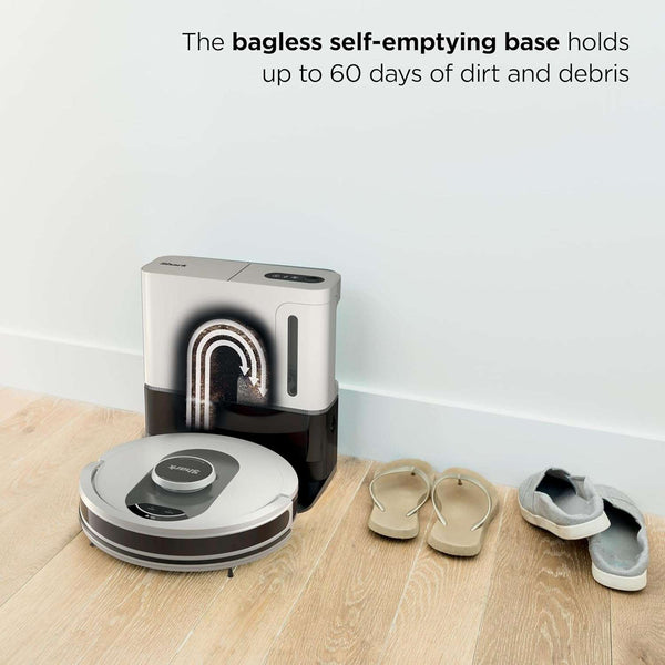 Shark AI Ultra Robot Vacuum with Voice Control, Home Mapping, XL Self-Empty Base, 60-Day Capacity - Quality Prime Hub